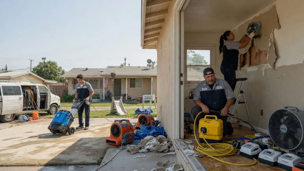 Water Damage Restoration in Bentley, LA near me